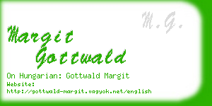 margit gottwald business card